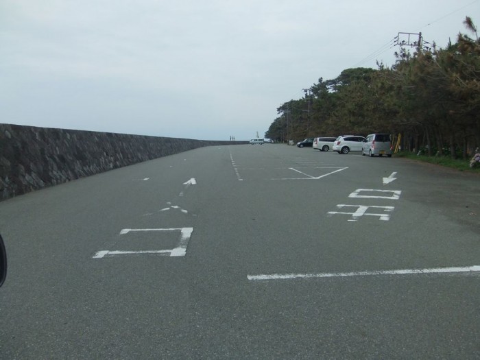 トイレと駐車場