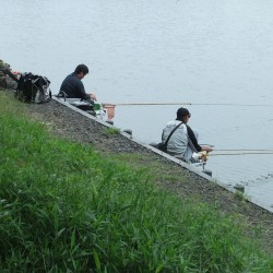  田貫湖の釣り