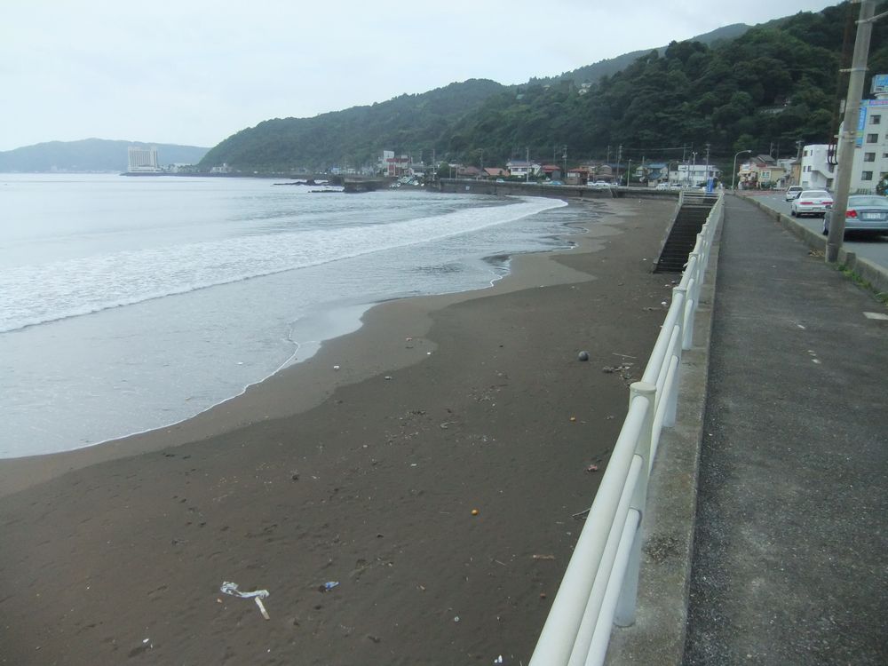 東伊豆最大級のビーチ 宇佐美海水浴場 田舎暮らしブログ