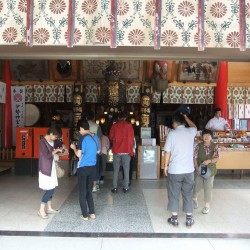 小御嶽神社で参拝