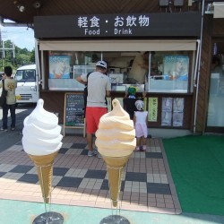 もろこしソフトクリーム