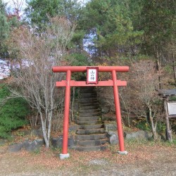 山の神と富士八景