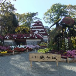 小さな遊園地と動物ふれあいコーナー