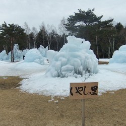 西湖樹氷まつり