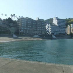 熱川堤防