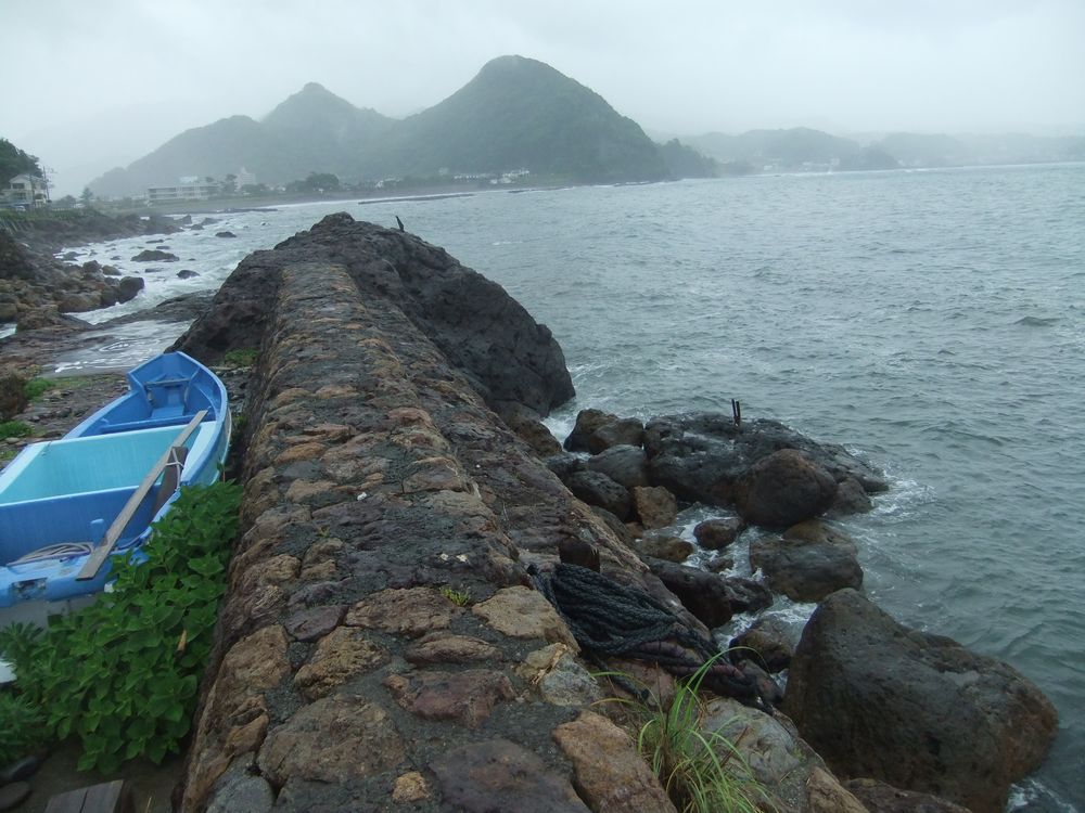 河津町谷津 波来港 堤防の釣り 狙える魚 行き方