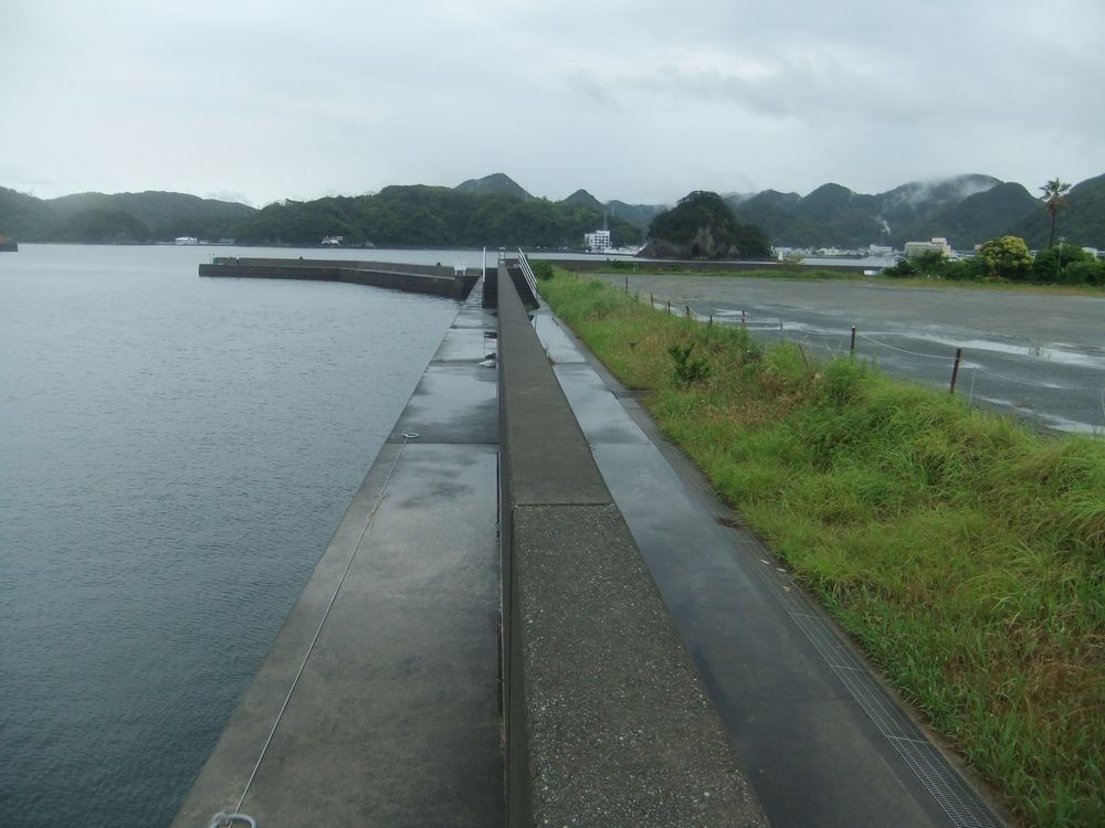 下田市 浄化センター 福浦堤防 の釣り 狙える魚 行き方