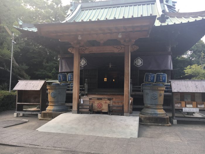 御穂神社の中の社の写真