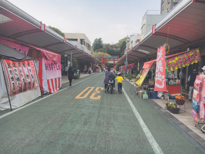 商店街の写真